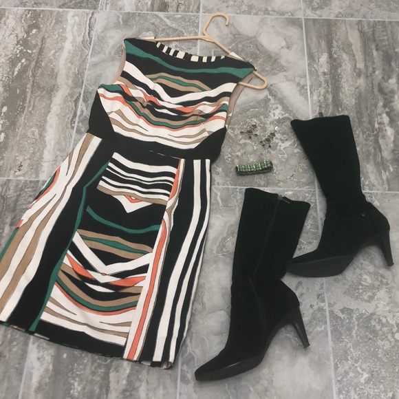 4c Collective Anthropologie Women’s Print Dress - Picture 2 of 8